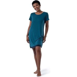 Fruit of the Loom Breathable Sleepwear Sleepgown – Teal – Size Medium NWT